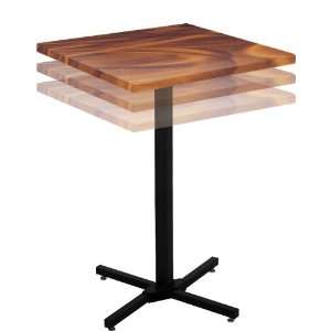   with Folding Pedestal Base and Swirl Top 