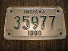 indiana motorcycle license plates  