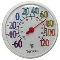 Taylor 6714 Large 13.5 Color Trak Thermometer 77784067147  