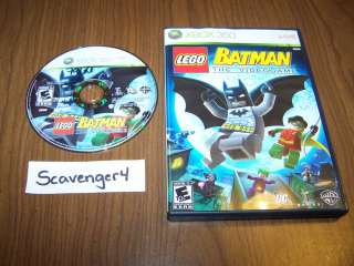 LEGO Batman Xbox 360 Videogame Boxed NTSC DC Comics E 883929020737 