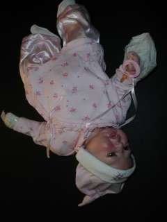 Real life baby doll 18 19 silicone/vinyl mix ,real nice baby 