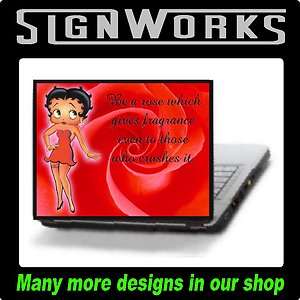 Betty Boop Laptop Skin Photo Sticker for ipad/tablet/netbook 71014 