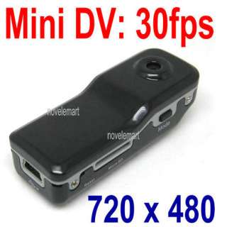Mini DV DVR Sports Video Camera Spy cam MD80 HD spycam  