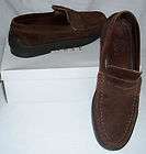 Nine West Holt w/ Box   Sz 8.5 M   Brown Suede Comfort Loafers