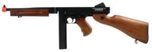 516 FPS King Arms Thompson M1A1 Military Tommy Gun Airsoft AEG 