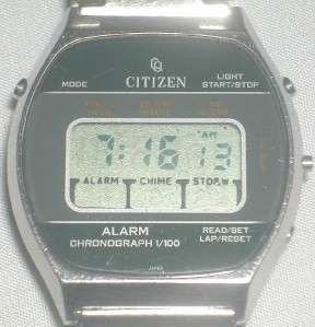 Citizen GN 4 S Alarm Chronograph Digital Quartz Watch  