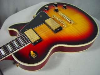 Gibson USA Custom Shop 1968 Les Paul Custom Flame Top  