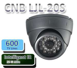 CNB IR Vandal Dome Security Camera 600 TVL LJL 20S  