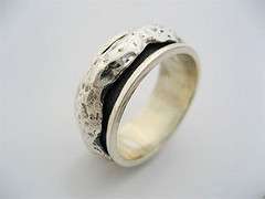 adjusting page for ensuring your right size details ring metal silver 