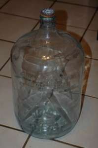 Glass 5 Gallon Water Bottle Jug by Duraglas for Tripure Water Miami 