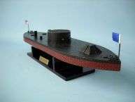 Monitor 21 Civil War Model Ship Ironclad  