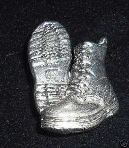 DR MARTIN BOOTS SKIN HEAD PEWTER Pin Badge ska/patch  
