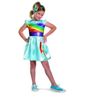 My Little Pony Rainbow Dash Classic Costume Dress w/Headband Toddler 