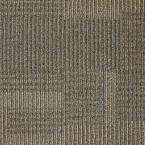 Park Avenue Coffee 19.7 in. x 19.7 in. Carpet Tile (20 PC/Case   54 sq 