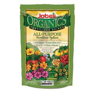 Jobes Organics All Purpose Fertilizer Spikes (50 Pack) 6528 at The 