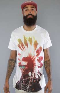 Rook The Chief Rocka V3 Tee in White  Karmaloop   Global Concrete 