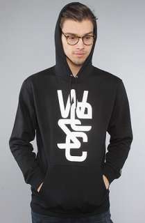 WeSC The Overlay Hoody in Black  Karmaloop   Global Concrete 