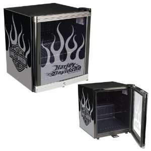Harley Davidson Flames Kühlschrank  Baumarkt