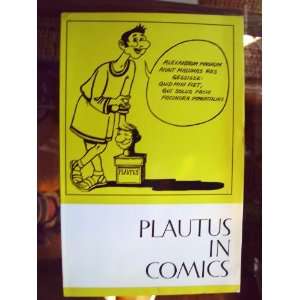 Plautus in Comics  Plautus, Helmut Oberst Bücher
