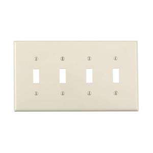 Gang Light Almond Midway Switch Wall Plate R56 00PJ4 00T at The Home 