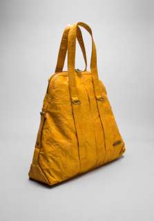 MATT AND NAT Everest Japanese Paper Bag in Mustard  