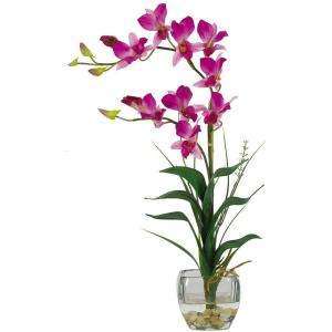   . Dendrobium Silk Orchid Flower Arrangement 1135 PP 