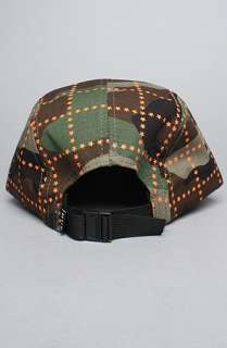 HUF The Star Box Volley Hat in Woodland Camo  Karmaloop   Global 