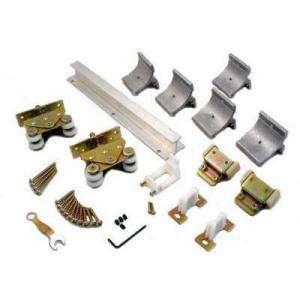 Johnson Hardware 200WM Series 72 in. Track and Hardware Set for Wall 