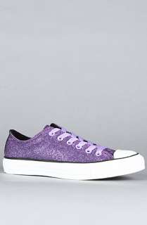 Converse The Modern Sparkle Chuck Taylor All Star Lo Sneaker in Violet 