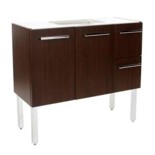 LaToscana Cortina 33.5 in. W x 19 in. D x 34 in. H Vanity Cabinet Only 