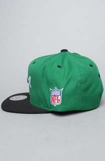 Mitchell & Ness The NFL Wool Snapback Hat in Green Black  Karmaloop 