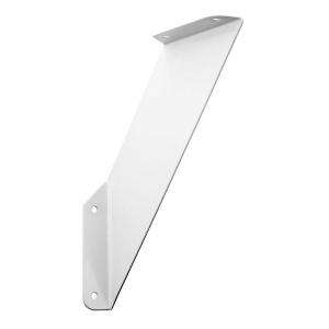 in. Steel Decorative Over Under Shelf Bracket HD 0051 8WT at The 