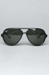 Ray Ban The 59mm Cats 5000 Sunglasses in Black  Karmaloop 