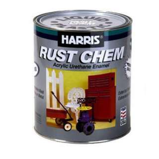 Harris Rust Chem 8 oz. Urethane Bright Red Exterior/Interior Paint 