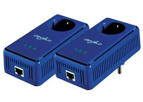    Adapter Starter Kit (2x dLAN 85 Hsplus, 2x Ethernet Kabel) blau