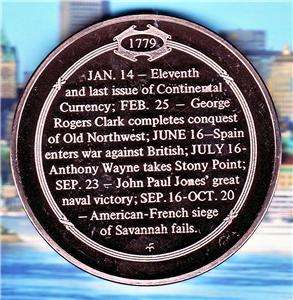 John Paul Jones Great Naval Victory 9/23/1779 Medal  