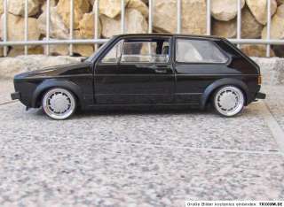VW Golf 1 GTI black 15 Pirelli Echt Alu Tuning 118  
