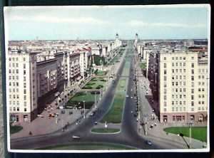 Berlin Stalinallee 1957 Ostberlin DDR  