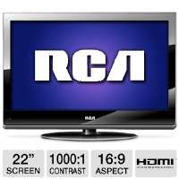 RCA 22LA45RQGB 22 Class LCD HDTV   1080p, 1920 x 1080, 169, 10001 