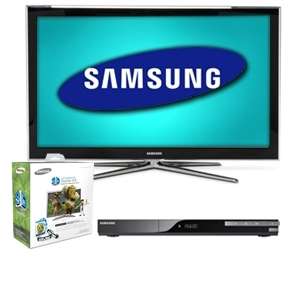 Samsung UN46C7000 46 3D HDTV BluRay Bundle