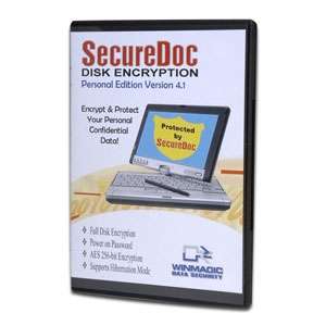 WinMagic SecureDoc Personal Edition 4.1  Encryption/ Drive Encryption 