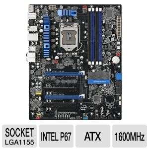 Intel DP67BGB3 Desktop Extreme Board   ATX, Socket H2 (LGA1155), Intel 