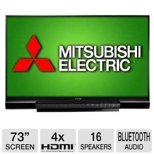 Mitsubishi 73 3D DLP Home Cinema HDTV   1080p, USB, Stream TV 