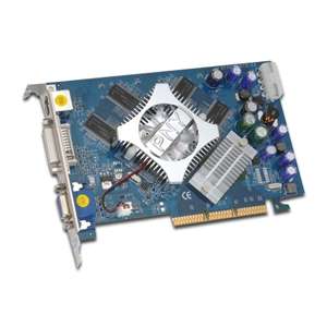 PNY GeForce 6600 / 256MB DDR / AGP 8x / DVI / VGA / TV Out / Video 