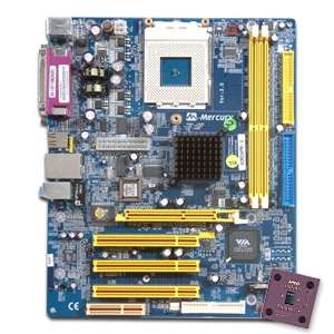   Motherboard and an AMD Duron 1.6GHz OEM Processor 