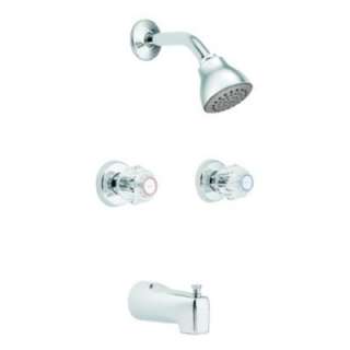   Chateau 2 Handle Tub & Shower Faucet in Chrome 2919 