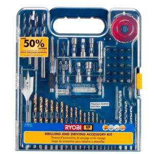 Ryobi 60 Piece Drilling and Driving Accessory Kit A986001 at The Home 
