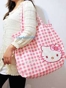Hello Kitty BIG shopping tote bag handbag  
