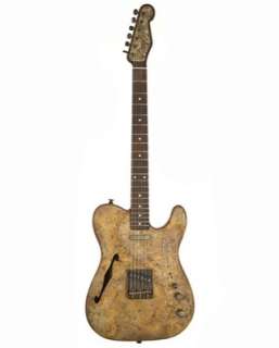   deluxe steelcaster rust on cream paisley electric guitar this is one
