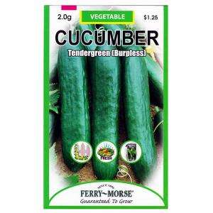 Ferry Morse Tendergreen Burpless Cucumber Seed 1282 